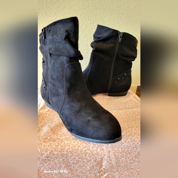 BLACK ANGELICA BOOTIES - Picture 5 of 9